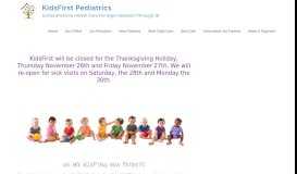 
							         KidsFirst Pediatrics in Lakewood, Colorado, Comprehensive Pediatric ...								  
							    