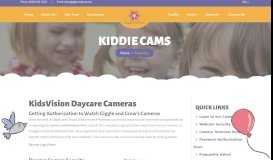 
							         Kidvision Daycare Cameras - Giggle and Grow Childcare and ...								  
							    