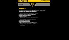 
							         Kiewit.com - Benefits								  
							    
