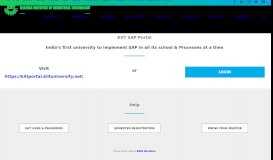 
							         KIIT SAP Portal - KIIT								  
							    