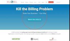 
							         Kill Bill: Open-Source Subscription Billing & Payment Platform								  
							    