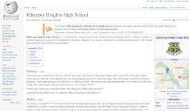 
							         Killarney Heights High School - Wikipedia								  
							    