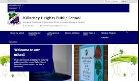 
							         Killarney Heights Public School: Home								  
							    
