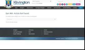 
							         Kilvington Parent Portal Guide - Kilvington Grammar School								  
							    