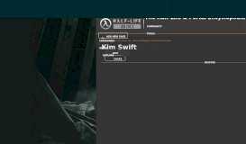 
							         Kim Swift | Half-Life Wiki | FANDOM powered by Wikia								  
							    