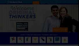 
							         Kimberly-Clark Careers: Welcome Original Thinkers								  
							    