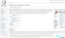 
							         KinderCare Education - Wikipedia								  
							    