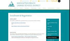 
							         Kindergarten & New Elementary Student Registration - District ...								  
							    