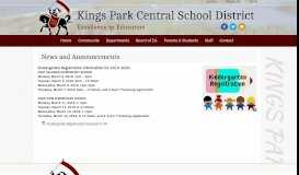 
							         Kindergarten Registration Information for 2019-2020 - News and ...								  
							    
