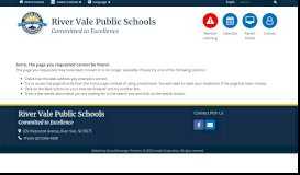 
							         Kindergarten - River Vale Public Schools								  
							    