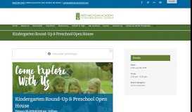 
							         Kindergarten Round-Up & Preschool Open House - West Michigan ...								  
							    