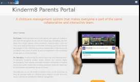 
							         Kinderm8 Parents' Portal | Proitzen Pty Ltd								  
							    