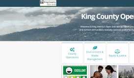 
							         King County | Open Data								  
							    