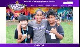 
							         King David Kalakaua Middle School								  
							    
