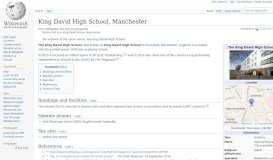 
							         King David School, Manchester - Wikipedia								  
							    