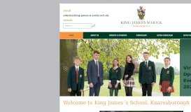 
							         King James´s School | Knaresborough | Harrogate | North Yorkshire								  
							    