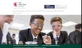 
							         King John School | A Mathematics & Computing Specialist ...								  
							    