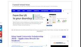 
							         King Saud University Scholarship 2019 and Application Criteria ...								  
							    