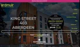 
							         King Street 403 Aberdeen - Ardmuir Student Accommodation								  
							    