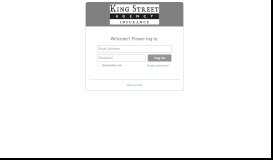 
							         King Street Agency Client Portal								  
							    