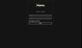 
							         Kingdom Portal | Client Login - Kingdom Creative								  
							    