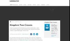 
							         Kingdom Two Crowns Kritik - Gamereactor								  
							    