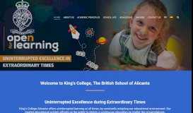 
							         King's College Alicante | British School of Alicante								  
							    