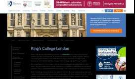 
							         King's College London - The Medical Portal								  
							    