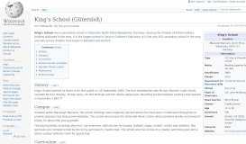 
							         King's School (Gütersloh) - Wikipedia								  
							    