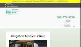 
							         Kingston Medical Clinic - Peninsula Community Health Services								  
							    
