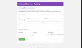 
							         Kingswood Secondary Academy - Parents Evening System								  
							    