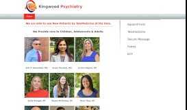 
							         Kingwood Psychiatry								  
							    
