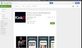 
							         KinkD: Fetish, BDSM Dating & Kinky Fet Lifestyle - Apps on ...								  
							    