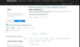 
							         Kiosk reporting nadra 8080 Results For Websites Listing								  
							    