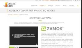 
							         Kiosk Software Management Tools - Advanced Kiosks								  
							    
