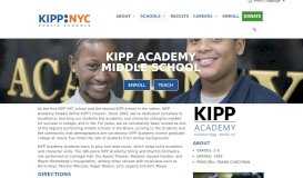 
							         KIPP Academy Middle School | KIPP NYC								  
							    