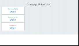 
							         Kirinyaga University eNotes								  
							    