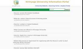 
							         Kirinyaga University Information Portal								  
							    