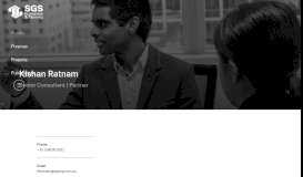 
							         Kishan Ratnam - SGS Economics & Planning								  
							    