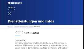 
							         Kita-Portal - Stadt Bochum								  
							    