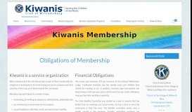 
							         Kiwanis Membership – Williamsburg Kiwanis								  
							    