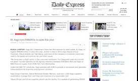 
							         KL Sogo eyes RM600m in sales this year | Daily Express Online ...								  
							    
