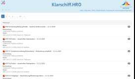 
							         Klarschiff.HRO – Portal zur Bürgerbeteiligung der Hanse- und ...								  
							    