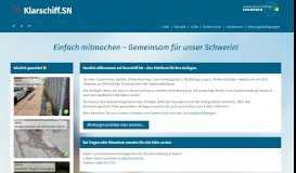 
							         Klarschiff.SN – Portal zur Bürgerbeteiligung der Landeshauptstadt ...								  
							    
