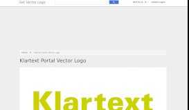 
							         Klartext Portal Vector Logo - (.SVG + .PNG) - GetVectorLogo.Com								  
							    