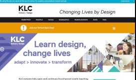 
							         KLC School of Design | Unrivalled Interior and Garden Design courses ...								  
							    