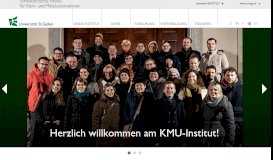 
							         KMU-HSG Startseite | Universität St.Gallen								  
							    