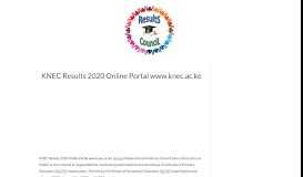 
							         KNEC Results 2019 Online Portal www.knec.ac.ke - Results Council								  
							    
