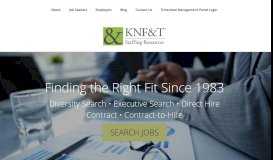 
							         KNF&T Staffing Resources: Top Temp Agency & Staffing Company ...								  
							    