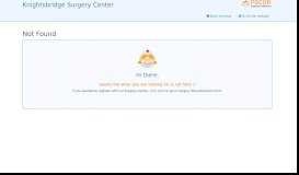 
							         Knightsbridge Surgery Center Patient Portal - Surgery Patient Portal								  
							    